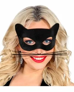 Schwarze Katzen Schnurrbart -Classic Horror Speichern katzen schnurrhaare katzen schnurrbart cat whiskers katzenk kostuemzubehoer 39002 002