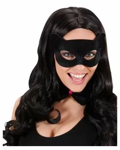 Schwarze Katzenaugen Maske 9 Schwarze Katzenaugen Maske -Classic Horror Speichern katzenaugen samt catwoman maske cateyemask karnevalsmaske sexy katzenaugen 18445 04