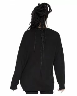 2 The Bone Strickpullover KILLSTAR -Classic Horror Speichern killstar 2 the bone strickpullover gothic fashion und halloween merch killstar 2 the bone knit sweater 50933 4