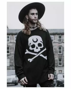 2 The Bone Strickpullover KILLSTAR -Classic Horror Speichern killstar 2 the bone strickpullover gothic fashion und halloween merch killstar 2 the bone knit sweater 50933 5