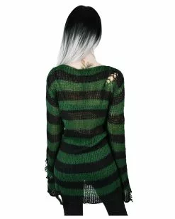 Absinthe Strickpullover KILLSTAR -Classic Horror Speichern killstar absinthe strickpullover sweater soft knit gothic sweater gothic fashion und zubehoer 51980 4