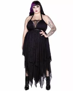 Badlands Kleid KILLSTAR -Classic Horror Speichern killstar badlands kleid killstar badlands dress gothic fashion gohtic kleider und roecke gotik mode 52251 3