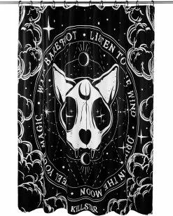 Bathroom Witch Duschvorhang KILLSTAR