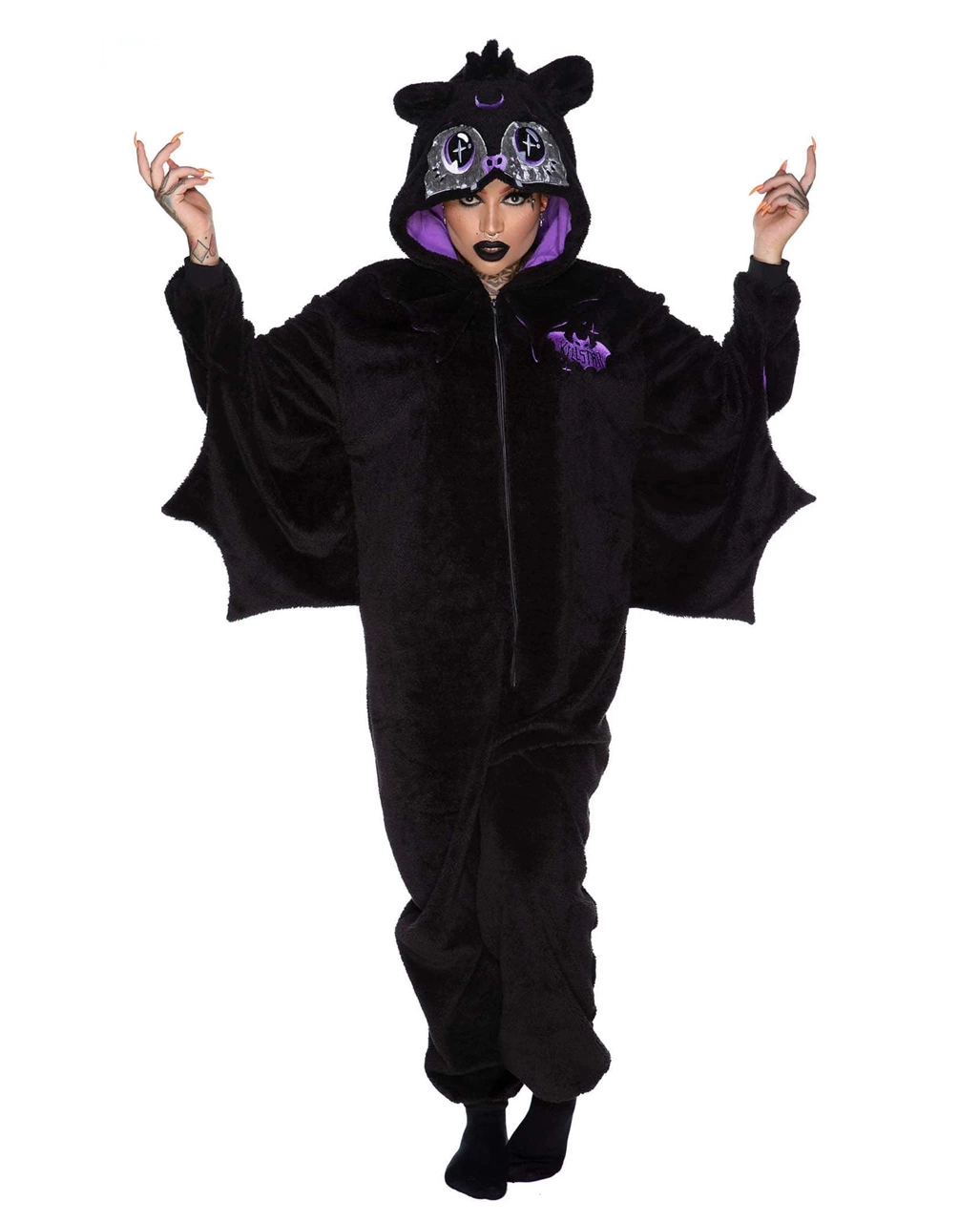 Bloodsucker Onesie Mit Mütze KILLSTAR 3 Bloodsucker Onesie Mit Mütze KILLSTAR