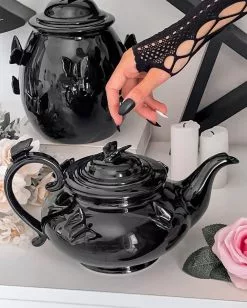 Darkspell Teekanne KILLSTAR -Classic Horror Speichern killstar darkspell teekanne killstar teepotr gothic tableware gothic tischdeko gothic wohn accessoires killstar teapot 52918