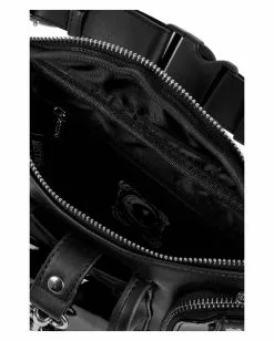 Demi Meower Bauchtasche KILLSTAR -Classic Horror Speichern killstar demi meower bauchtasche gothic und punk handtaschen und accessoires killstar waistbag 50938 3