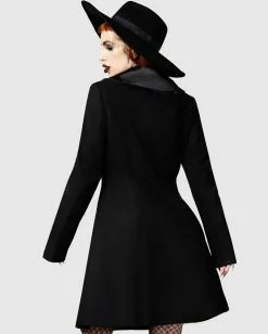 Druantia Mantel KILLSTAR -Classic Horror Speichern killstar druantia mantel gothic bekleidung gothic mantel gothic fashion killstar bekleidung killstar fashion 54250 2