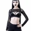 Eric Lace Bolero KILLSTAR -Classic Horror Speichern killstar eric lace bolero gothic bekleidung gothic mode gothic accessoires 50543 01