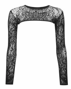 Eric Lace Bolero KILLSTAR -Classic Horror Speichern killstar eric lace bolero gothic bekleidung gothic mode gothic accessoires 50543 03