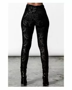 I'am Strange Leggings KILLSTAR 7 I'am Strange Leggings KILLSTAR -Classic Horror Speichern killstar iam strange leggings killstar gothic mode killstar fashion 52189 03