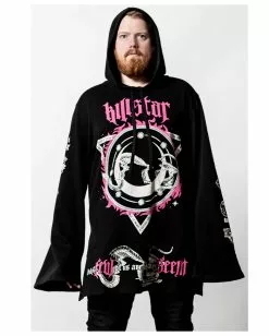 Meditate Longline Hoodie KILLSTAR