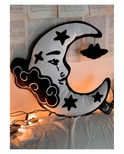 Moonbeam Halbmond Kissen KILLSTAR 7 Moonbeam Halbmond Kissen KILLSTAR -Classic Horror Speichern killstar moonbeam cushion killstar moonbeam zierkissen gothic deko 51534 03