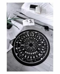 Runder Mystic Teppich KILLSTAR -Classic Horror Speichern killstar mystic teppich killstar mystic rug gothic deko gothic wohnaccessoire 51538 02