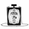 Pure Poison Clutch Handtasche KILLSTAR -Classic Horror Speichern killstar pure poison clutch handtasche gothic fashion und zubehoer online shoppen 51604