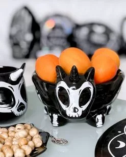 Skelett Einhorn Schüssel KILLSTAR 5 Skelett Einhorn Schüssel KILLSTAR -Classic Horror Speichern killstar skelet einhorn schuessel skeleton unicorn bowl gothic und halloween geschenkartikel 51623 2