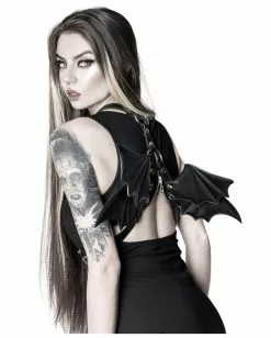 Titelseite -Classic Horror Speichern kilstar fly away harness gothic fashion and accessorries killstar 51617 2