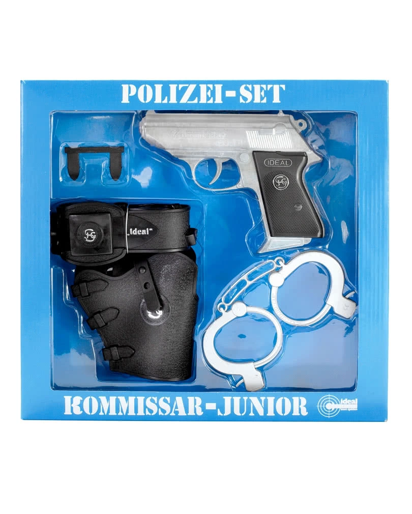 Kommissar Pistolen Set Junior 13-Schuss 3 Kommissar Pistolen Set Junior 13-Schuss