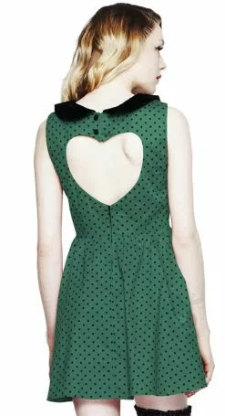 Polka Dot Kleid Grün 5 Polka Dot Kleid Grün -Classic Horror Speichern kragenkleid polka dot kleid rockabilly fashion vintage kleidchen puenktchen kleid 660338a