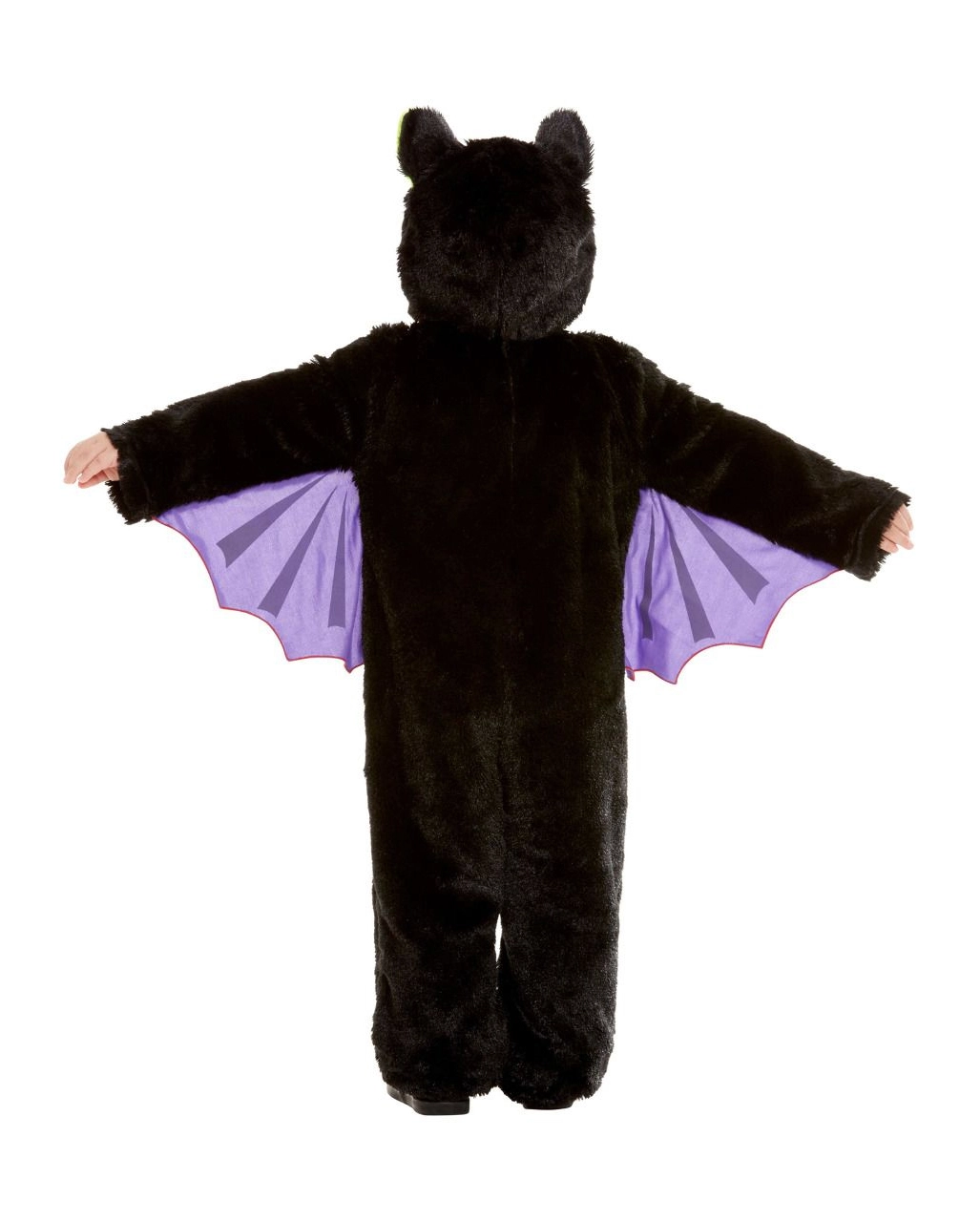 Flauschiger Fledermaus Onesie Für Kinder 5 Flauschiger Fledermaus Onesie Für Kinder – Bild 3