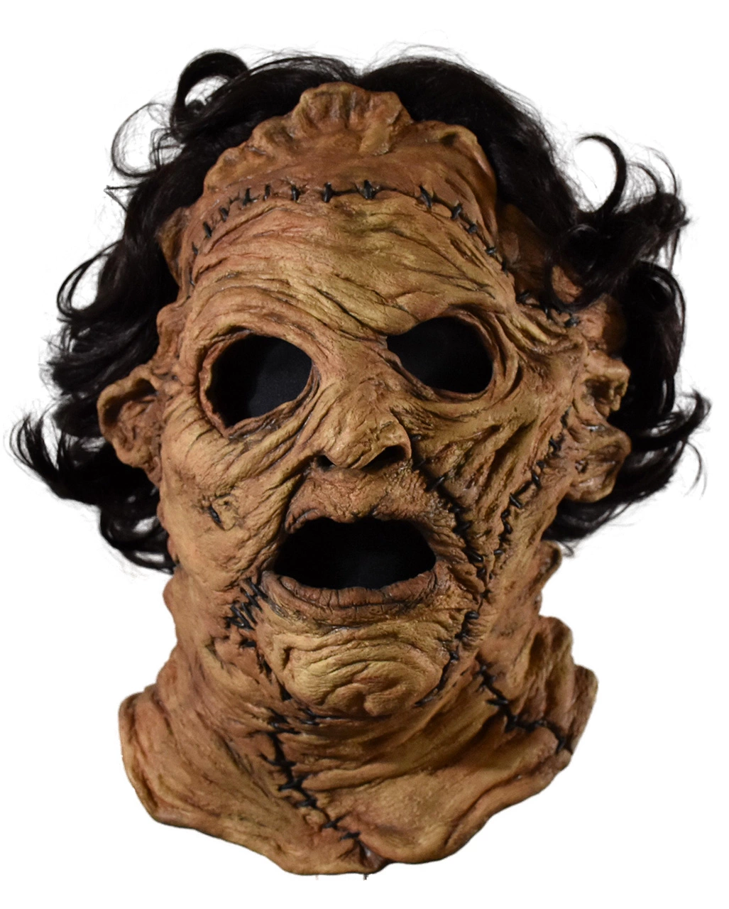 Leatherface Vollkopf Latex Maske 2 Leatherface Vollkopf Latex Maske