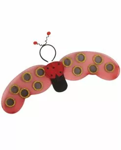 Marienkäfer Flügel & Haarreif Set
