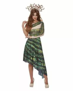 Medusa Kostüm Damen -Classic Horror Speichern medusa damen kostuem medusa woman costume griechische goettin medusa verkleidung 54430 2