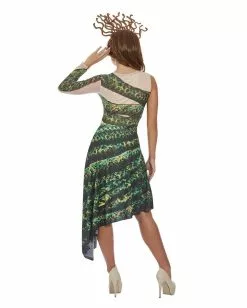 Medusa Kostüm Damen -Classic Horror Speichern medusa damen kostuem medusa woman costume griechische goettin medusa verkleidung 54430 3