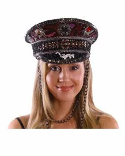 Militär Festival Schirmmütze Bordeaux 7 Militär Festival Schirmmütze Bordeaux -Classic Horror Speichern military festival schirmmuetze bordeaux mitiltary festiva uniform hat kostuemzubehoer 50460 03