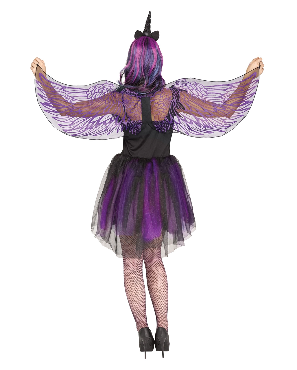 Dunkles Unicorn Kostüm 4 Dunkles Unicorn Kostüm – Bild 2