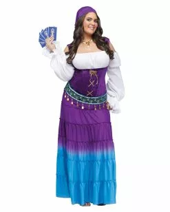 Wahrsagerin Verkleidung Premium -Classic Horror Speichern mondschein zigeunerin kostuem deluxe premium wahrsagerin verkleidung gypsy moon costume 31326 3 1