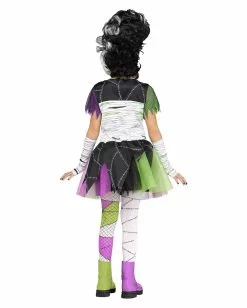 Monsterbraut Kostüm Für Kinder -Classic Horror Speichern monster braut kinderkostuem frankenstein verkleidung maedchen monster bride costume 31352 2 1
