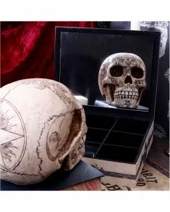 Hexenbrett Schmuckkästchen 25cm 13 Hexenbrett Schmuckkästchen 25cm -Classic Horror Speichern naturfarbenes ouija brett schmuckkaestchen spirit board jewellery box gothic deko 51137 06
