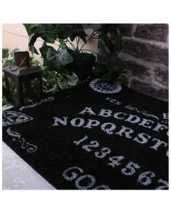 Hexenbrett Türmatte -Classic Horror Speichern ouija board tuermatte hexenbrett tuermatte spirtit board doormat 39246 02