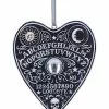 Hexenbrett Planchette Als Hängeschmuck 8,5cm 1 Hexenbrett Planchette Als Hängeschmuck 8,5cm -Classic Horror Speichern ouija board wahrsage planchette hexenbrett anhaenger spirit board haengeornament 53676 01