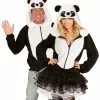 Panda Bär Kostüm Als Jacke -Classic Horror Speichern panda baer kostuem jacke panda baer costume hoodie tierkostuem zirkus kostuem 54514 01