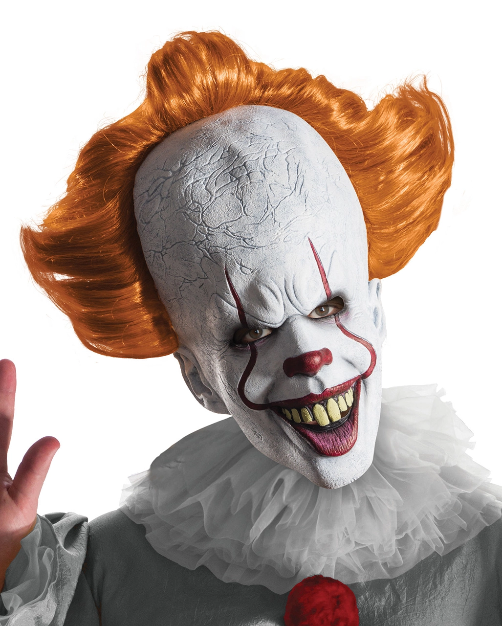 Pennywise ES Deluxe Kostüm 4 Pennywise ES Deluxe Kostüm – Bild 2