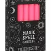 Pinke "Freundschaft" Hexenkerzen 12 St. -Classic Horror Speichern pinke freundschaft zauberkerzen pinke freundschaft hexenkerzen pink friendship spell candles 53140 01