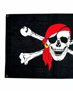 Piratenfahne Mit Totenkopf 130x80 Cm -Classic Horror Speichern piraten fahne mit totenkopf skull flag totenkopf fahne pirate flag with skull 18018 03