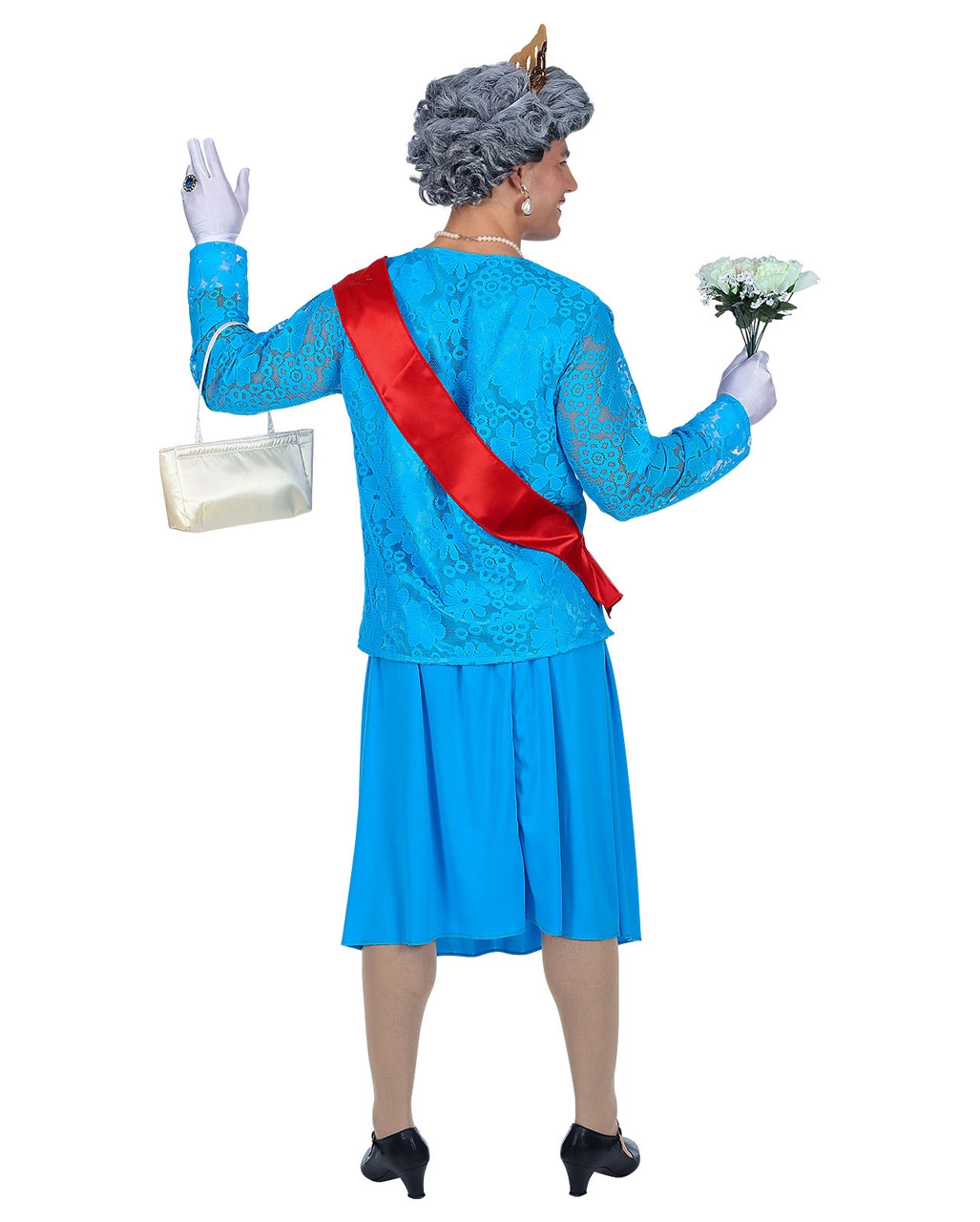 Queen Elizabeth Herrenkostüm 4 Queen Elizabeth Herrenkostüm – Bild 2