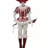 Sadistischer Killerclown Damenkostüm -Classic Horror Speichern sadistischer horrorclown halloween kostuem killerclown kostuem clown costume 39017