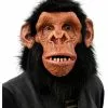Schimpanse Latexmaske Mit Haaren -Classic Horror Speichern schimpansen vollkopfmaske mit haaren chimpanzee chimp primate latex face mask halloween und faschings masken 39672