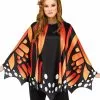 Schmetterlings Flügel Poncho Rot -Classic Horror Speichern schmetterlings fluegel poncho rot 37568