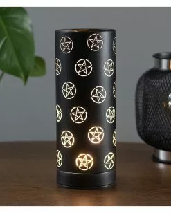 Schwarze Pentagramm Elektr. Duft Lampe 7 Schwarze Pentagramm Elektr. Duft Lampe -Classic Horror Speichern schwarze elektr pentagramm aroma lampe black electric pentagram aroma lamp gothic duftlampe 53275 03