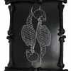 Schwarzer Knochen-Bilderahmen A3 1 Schwarzer Knochen-Bilderahmen A3 -Classic Horror Speichern schwarzer gothic bilderrahmen mit knochen black gothic picture frame with bones gothic homeware 53158 01
