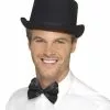 Schwarzer Zylinder Satin Look -Classic Horror Speichern schwarzer satin look zylinder halloween und faschingshuete black satin look top hat 54527