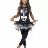 Skelett Ballerina Kostüm Für Kinder -Classic Horror Speichern skelett ballerina kinderkostuem kinderkostuem ballettaenzerin skelettoptik 24127 6