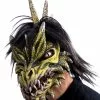 Spike Dragon-Maske Mit Beweglichem Kiefer -Classic Horror Speichern spike drachenmaske ohne haare spike dargon mask without hair fantasy maske halloween maske 37356 01