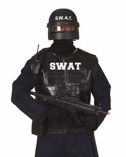 S.W.A.T. Helm Für Erwachsene 5 S.W.A.T. Helm Für Erwachsene -Classic Horror Speichern swat helm fuer erwachsene swat helmet for adults polizeikostuem polizeihelm 53396 02