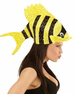 Exotischer Fischhut Gelb -Classic Horror Speichern tropischer fischhut gelb faschingshut karnevalshut festival hut lustige kopfbedeckung 29434 5