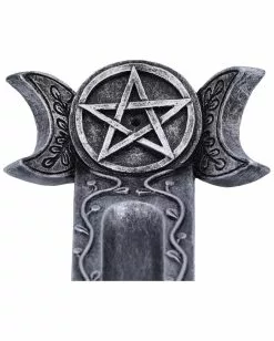 Dämmerung Dreifach-Mond Räucherstäbchenhalter 27,3cm -Classic Horror Speichern twilight triple moon raeucherstaebchenhalter twilight triple moon incense burne 54626 05